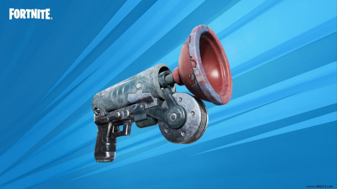 Fortnite Icy Grappler:new exotic weapon in season 8 