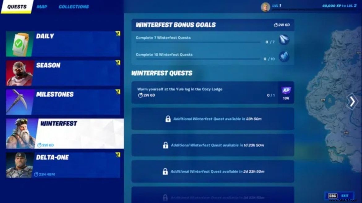 Fortnite Winterfest 2021 Challenges:How to Complete All Quests 