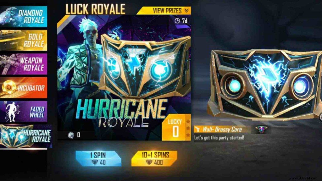 How to Get Electrified Thunder Bundle in Hurricane Royale Free Fire? 