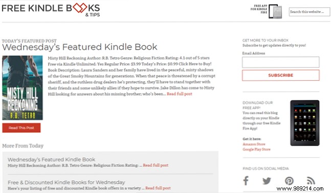 How to Find Infinite Free Kindle Books to Read