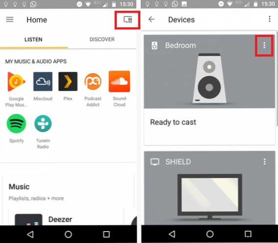 How to enable guest mode in Chromecast Audio