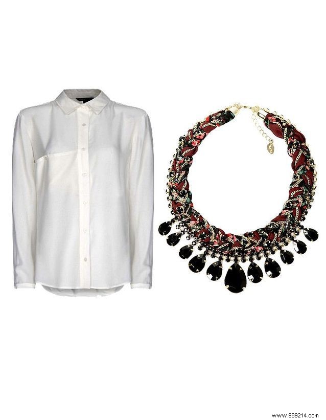Which necklace for which top? 