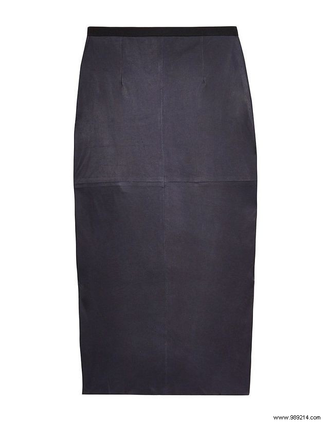 How to wear the midi skirt without looking grandma? 