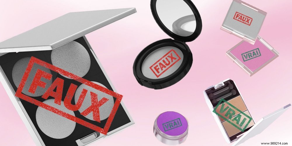 How to recognize counterfeit makeup? 