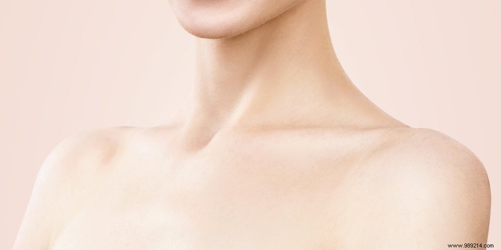 How to make up your neck and décolleté? 