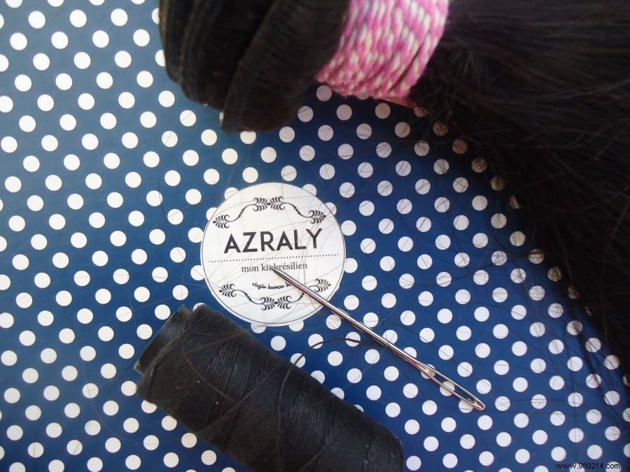 Brazilian extensions with the Azraly Kit! 