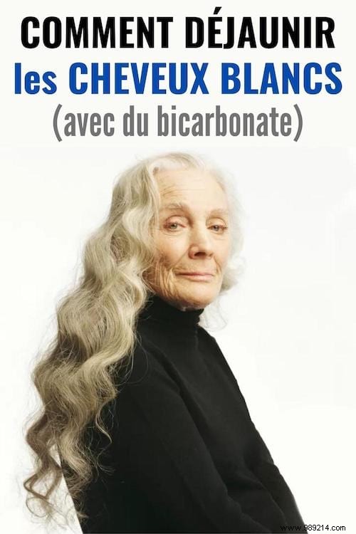 The Hairdresser s Tip for De-yellowing White Hair (Thanks to Bicarbonate). 