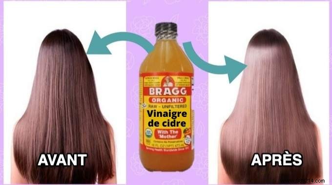 4 Apple Cider Vinegar Tips For Sublime Hair. 