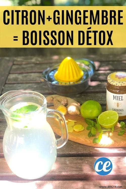 Want to lose weight? Try This Lemon Ginger Detox Drink. 
