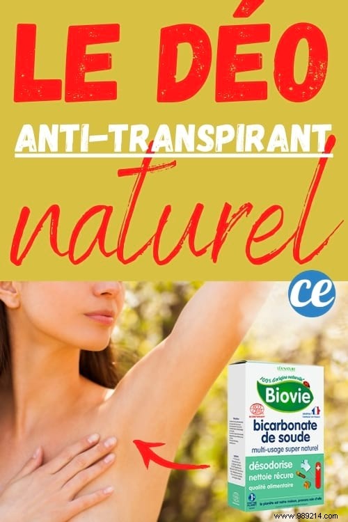 The Most Effective Natural Anti-Perspirant Deo In The World. 