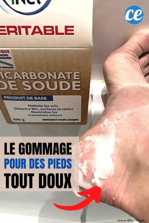 The Bicarbonate of Soda Tip for Very Soft Feet. 