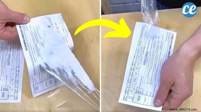 The Tip for Removing Tape From a Sheet of Paper WITHOUT Tearing it. 