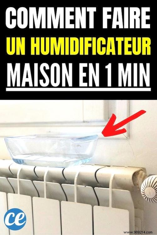 How to Make a Radiator Humidifier in 1 Min. 