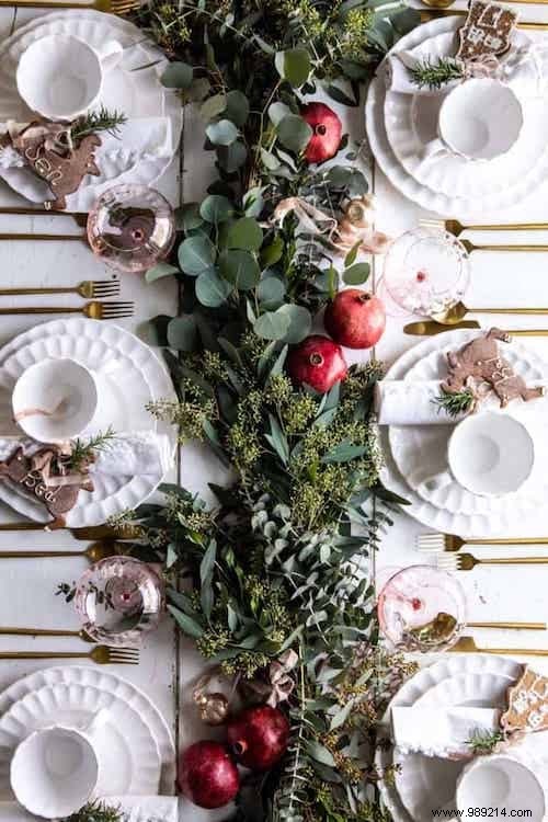 65 Decoration Ideas For A Superb Christmas Table (Easy &Cheap). 