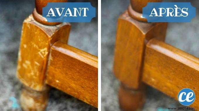 The Incredible Trick To Remove Scratches From Wooden Furniture. 