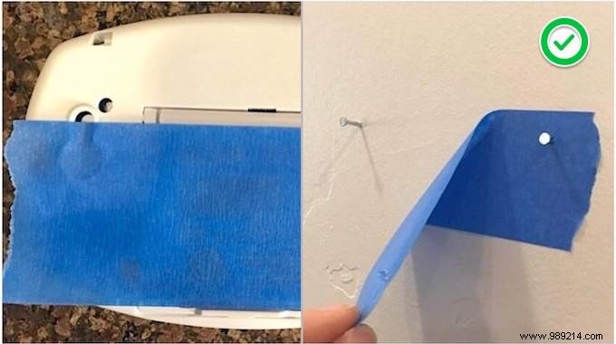 How To Make Holes In The Wall In The Right Place (WITHOUT MEASURING). 