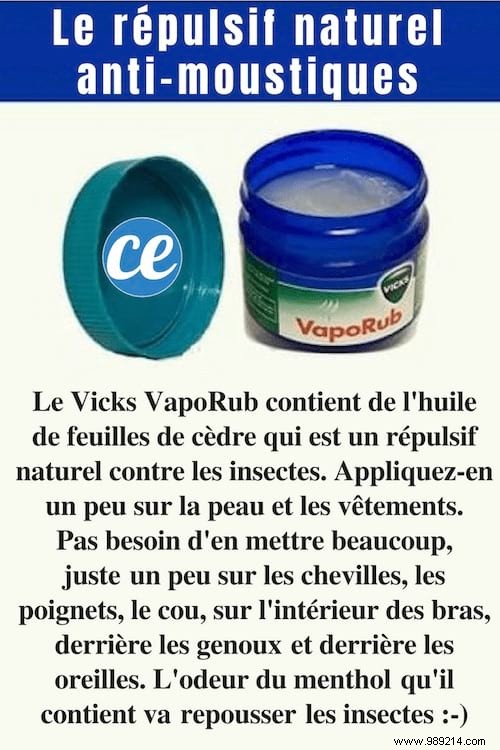 How To Use Vicks VapoRub As A Natural Mosquito Repellent. 