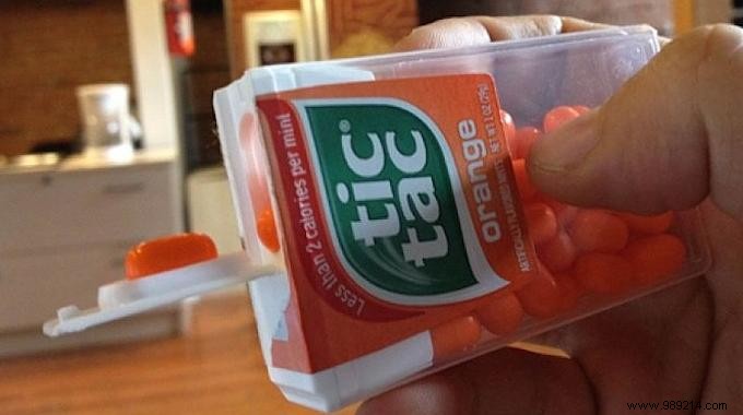 Finally a tip to only go out 1 Tic Tac at a time. 