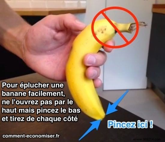 How to Peel a Banana Easily? The Monkey Trick Unveiled. 