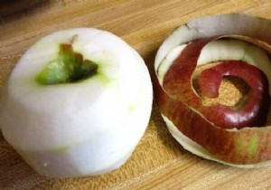 The Genius Trick To Peel Apples VERY Quickly. 