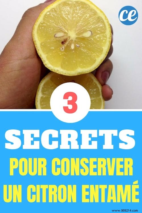 My 3 Secrets for Storing a Started Lemon. 
