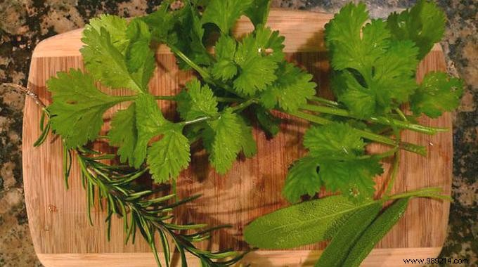 Storing Fresh Herbs:An Infallible Tip. 