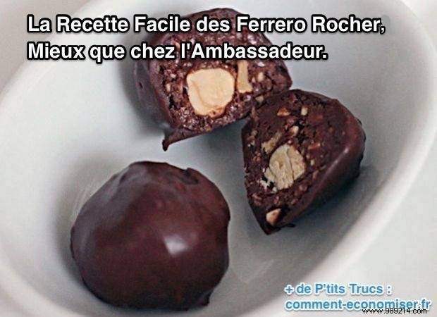 The Easy Ferrero Rocher Recipe, Better than at the Ambassador. 