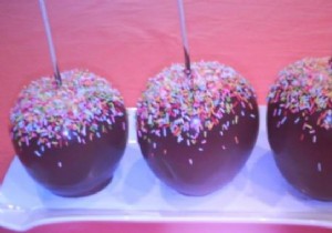 The Inexpensive Chocolate Love Apple Recipe. 