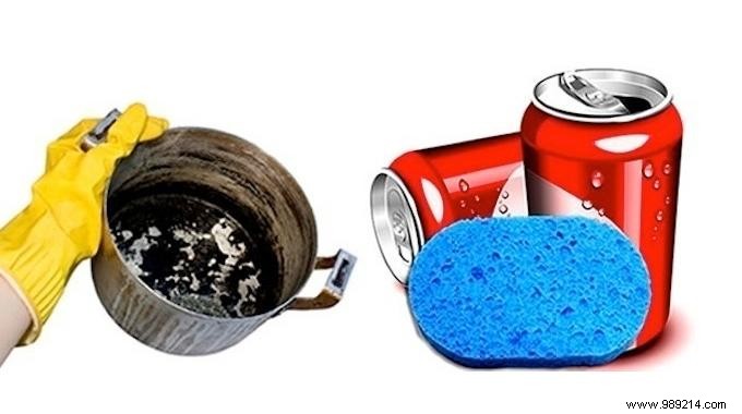 Coke, Your New Stripper for Recovering a Burnt Pan. 