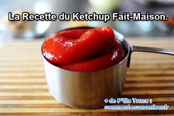 Homemade Ketchup Recipe. 
