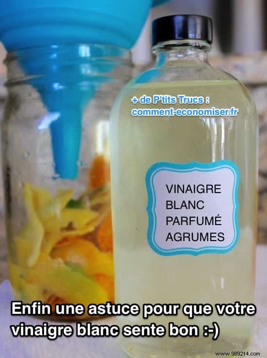 Finally a tip to make your white vinegar smell too good! 