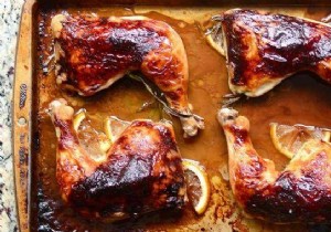 Economic Recipe For Entertaining:Honey Glazed Turkey Leg. 