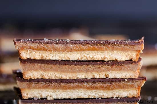 The Delicious Homemade Twix Recipe WITHOUT Gluten and WITHOUT Eggs. 