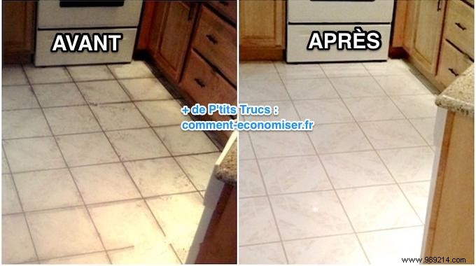 How to MAKE Your Kitchen Floor SHINE EASILY. 
