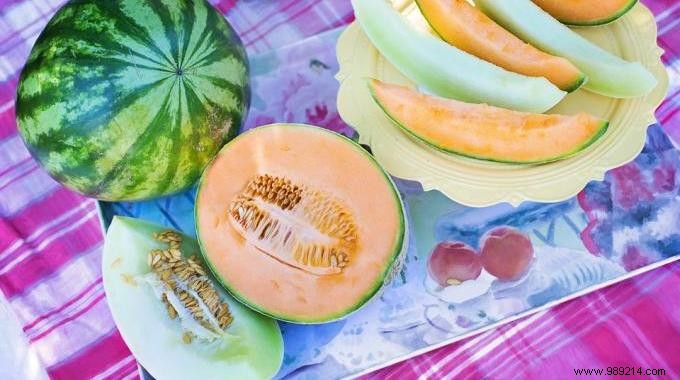 La Farandole de Melons, a Fresh &Inexpensive Starter That My Guests Love. 