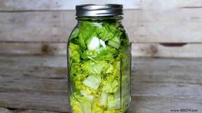 The Incredible Tip To Store Salad FOR 1 MONTH. 