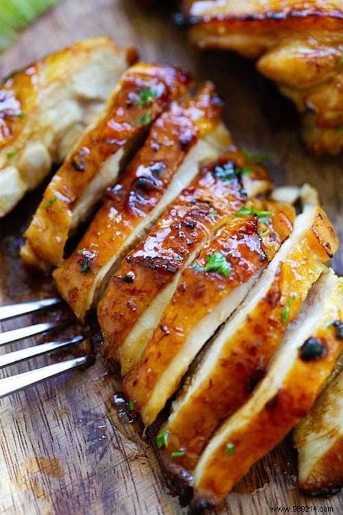 Easy and Quick:The Delicious Recipe for Chicken with Lemon and Honey. 