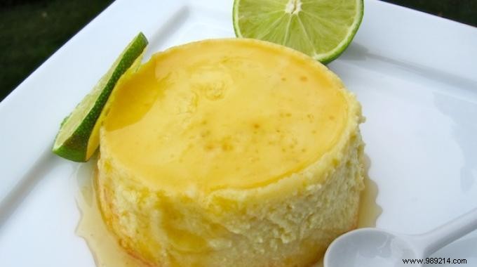 Treat Yourself WITHOUT SCRUPTIONS With This LIGHT Lemon Flan Recipe. 