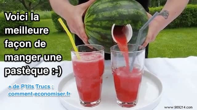 Here is the BEST Way to Eat a Watermelon. 