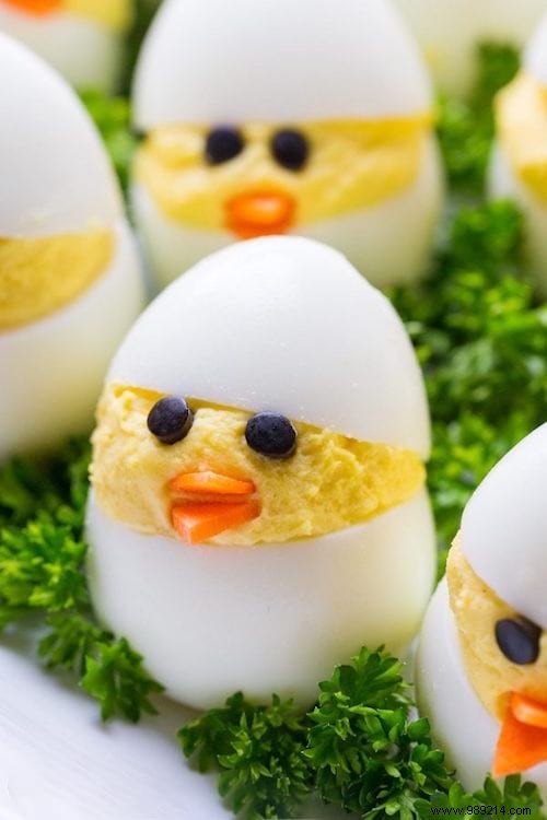 Easy And Cheap:The Chick Shaped Easter Egg Recipe. 