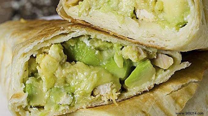 Quick And Easy To Make:The Delicious Chicken And Avocado Burritos Recipe. 