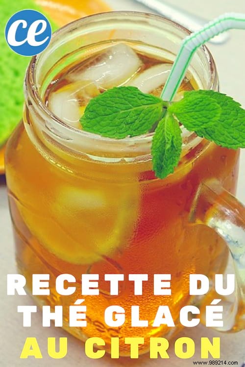 No Need to Buy Ice Tea! The Super Easy Recipe for Real Lemon Iced Tea. 