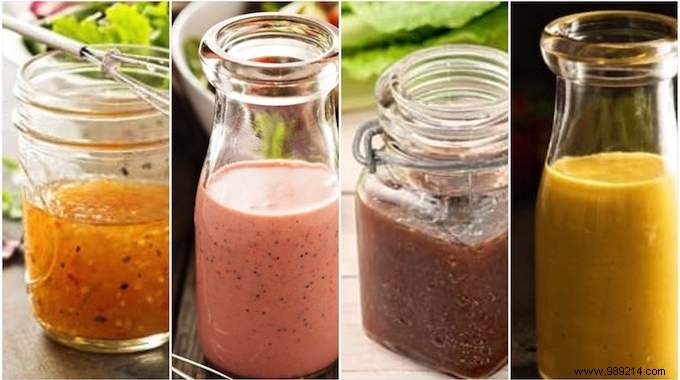 4 Delicious Homemade Vinaigrette Recipes (Easy And Ready In 2 Minutes). 