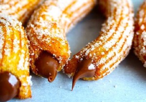 Quick and Easy:The Gourmet Recipe for Homemade Churros with Nutella. 