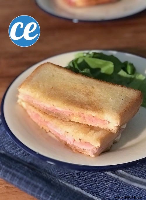 Quick And Super Easy To Make:The Delicious CROQUE-MONSIEUR Recipe. 