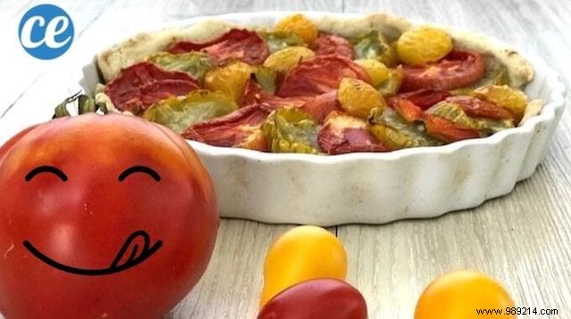 Easy And Ready In 10 Min:Old Fashioned Tomato And Mustard Tart. 