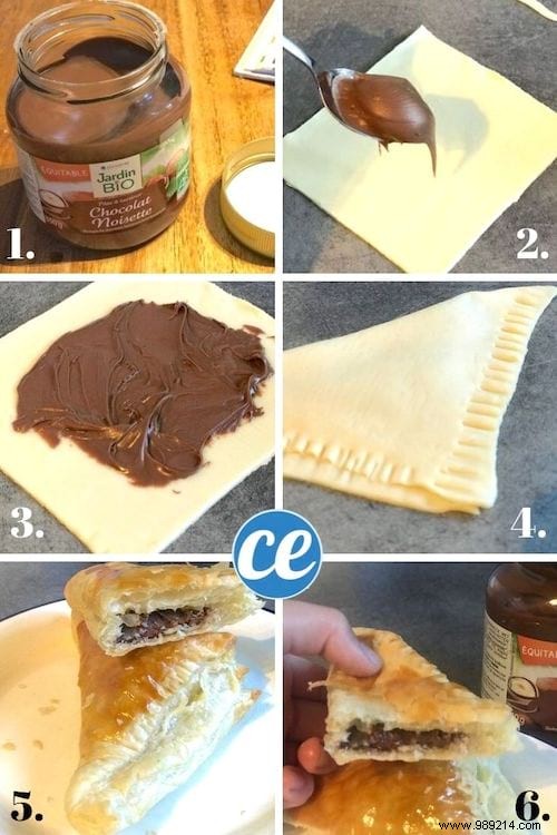 The Delicious Recipe for Chocolate-Filled Turnovers (Ready in 5 Min). 