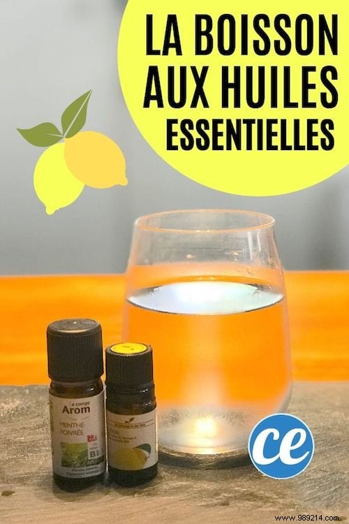 The Essential Oils Drink Recipe (Light &Ready In 1 Min). 