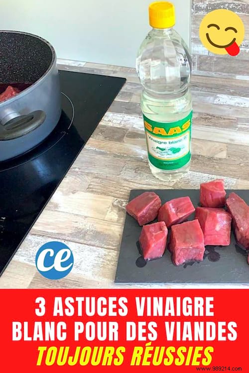 3 White Vinegar Tips For Always Successful Meats. 