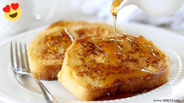 The Delicious Recipe for French Toast with Honey (Unmistakable &Economical). 